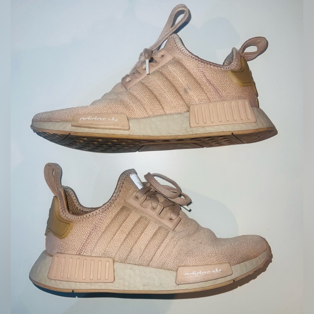 adidas Women Sneakers in Blush Pink and Tan